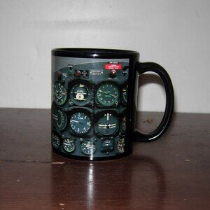 Orca Coatings Pilot Airplane Cockpit Coffee Mug